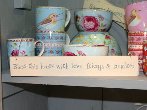 Bless this house sign