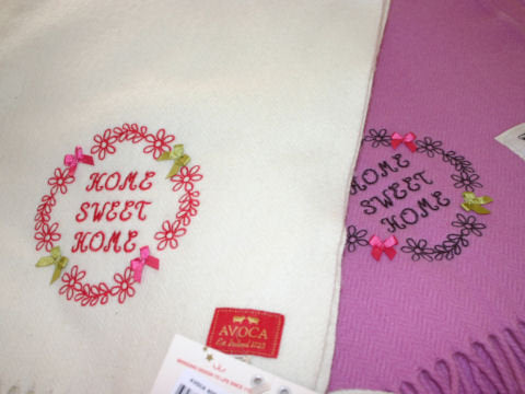 Avoca Home sweet home throw