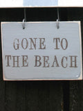 Beach hut message
