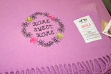 Avoca Home sweet home throw